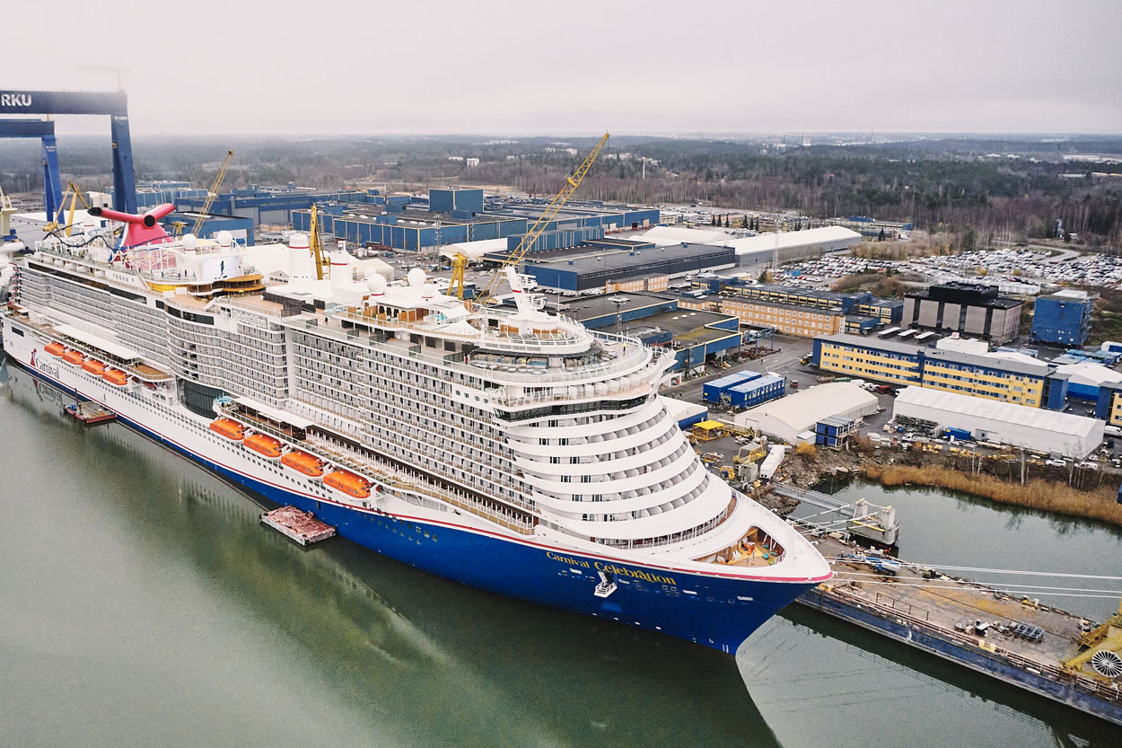 Carnival Cruise Line Takes Delivery of Celebration