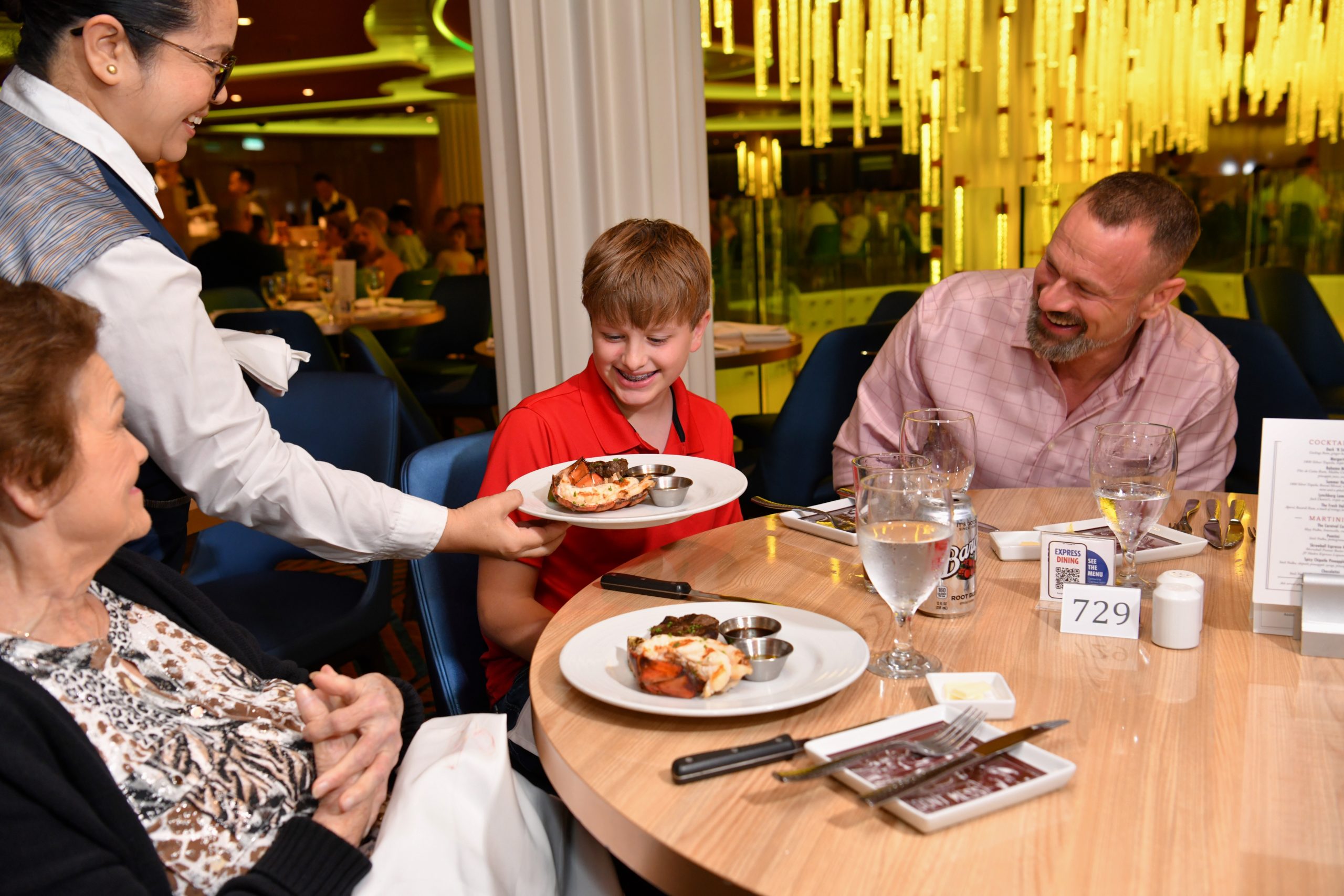 Carnival Cruise Line - Express Dining