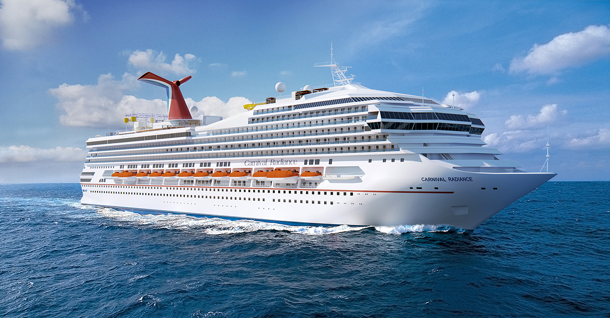 Carnival Victory Transformed to Carnival Radiance in 2020