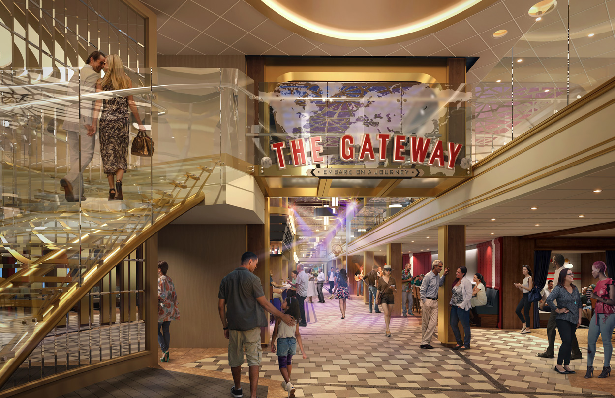 Carnival Reveals The Gateway For New Ship Celebration