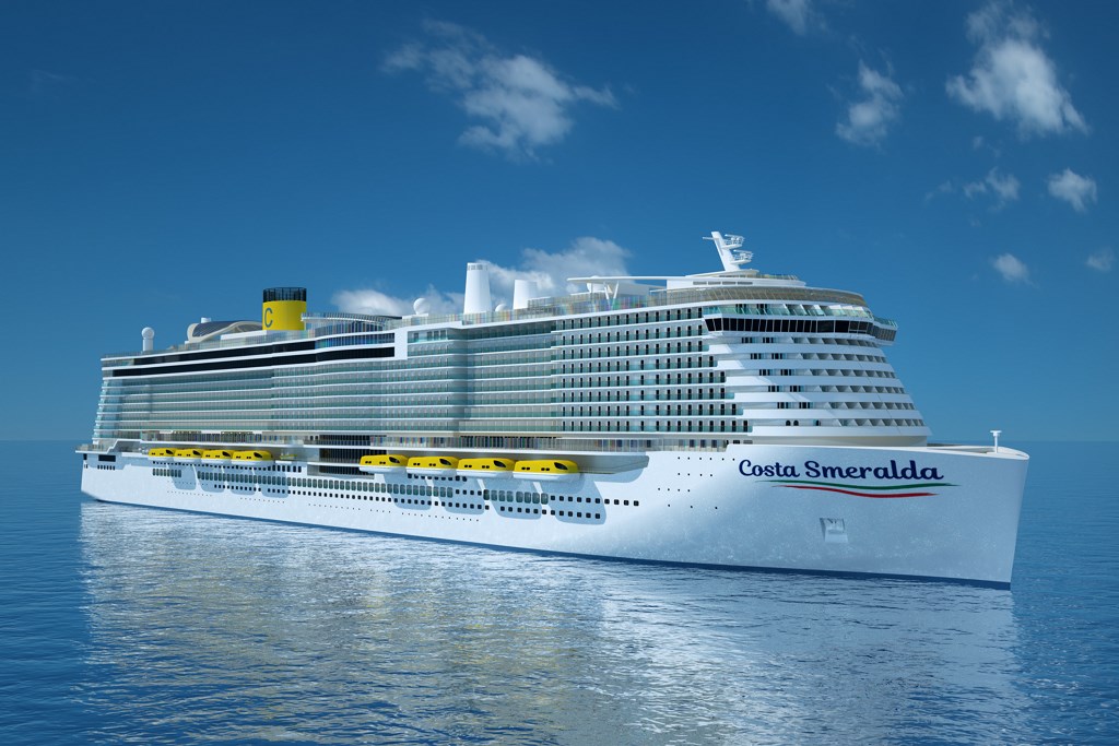Work Begins on Costa Cruises First LNG Powered Cruise Ship
