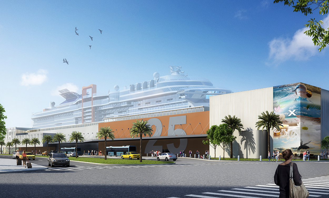 New Terminal For Celebrity Cruises in Port Everglades
