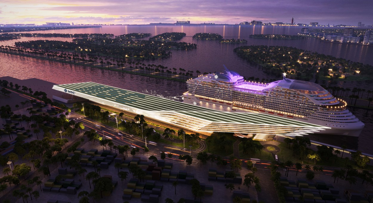 MSC Cruises Plans Multi-Cruise Ship Terminal in Miami
