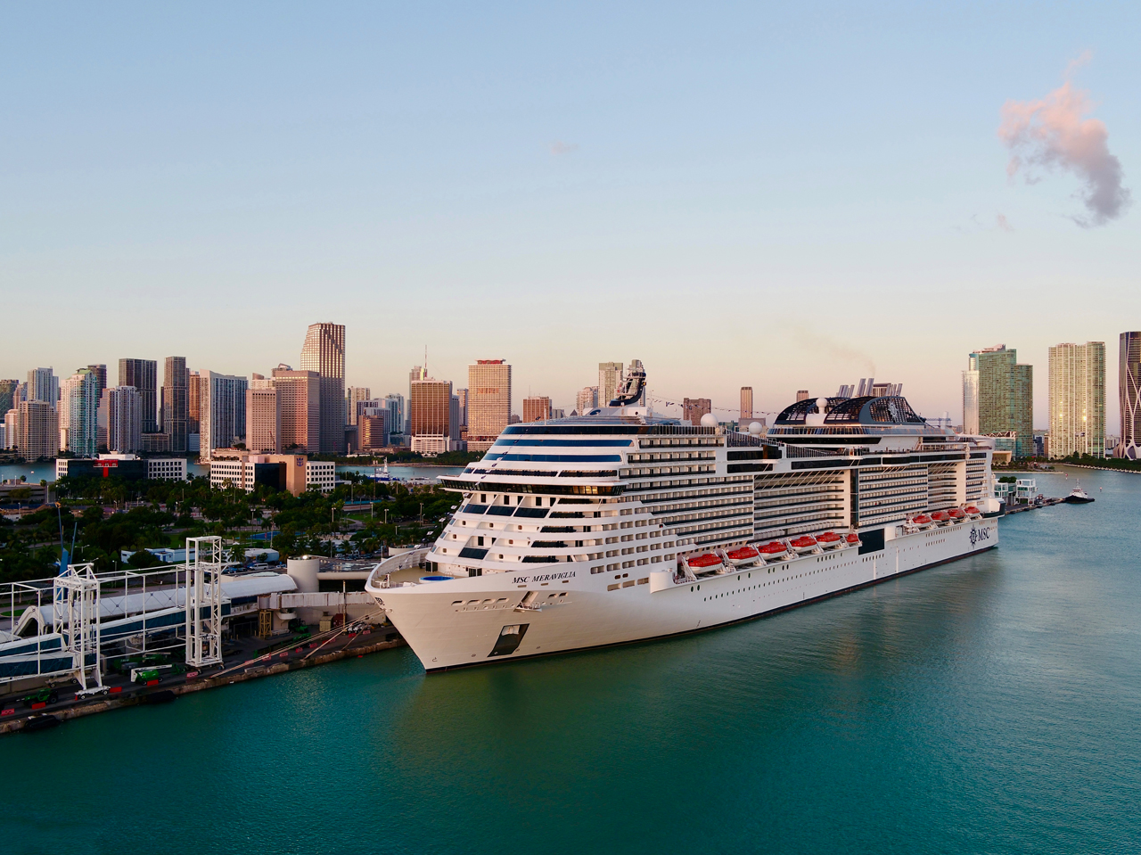 MSC Meraviglia Makes Her Debut in Miami