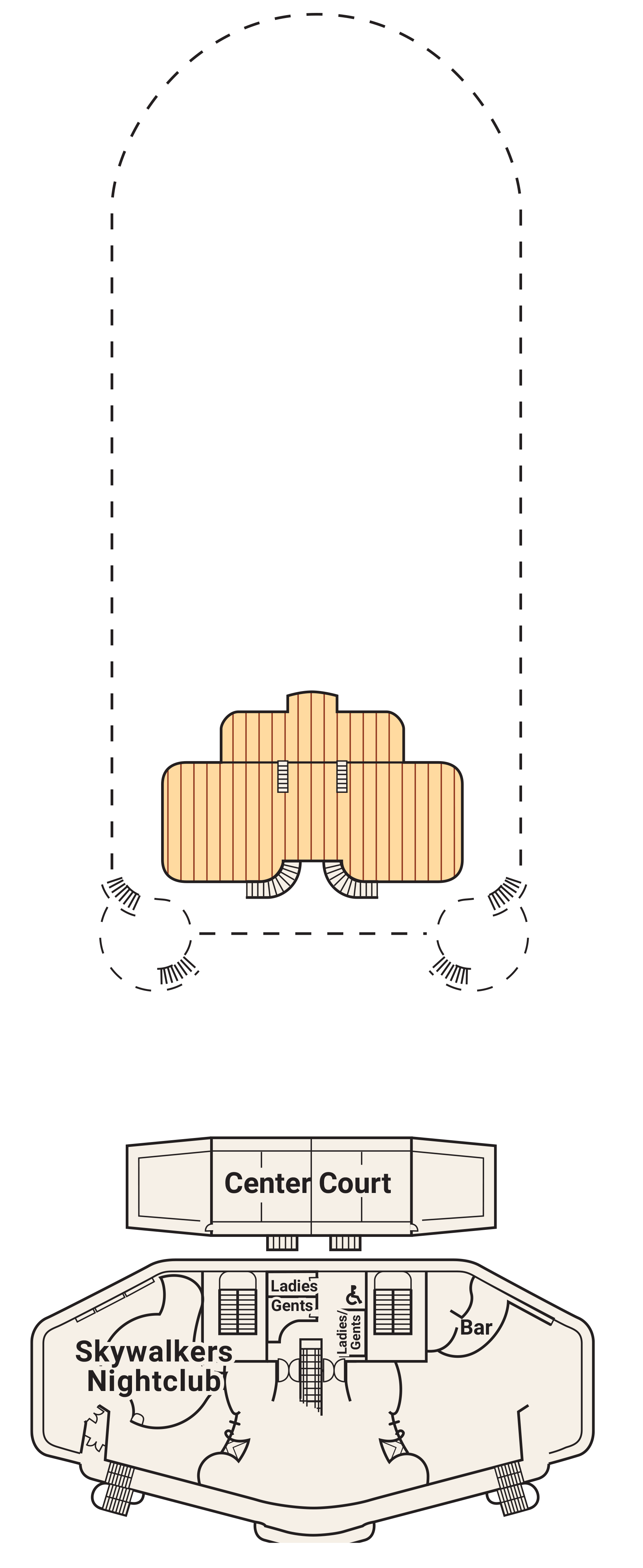 Diamond Princess Deck 17 plan