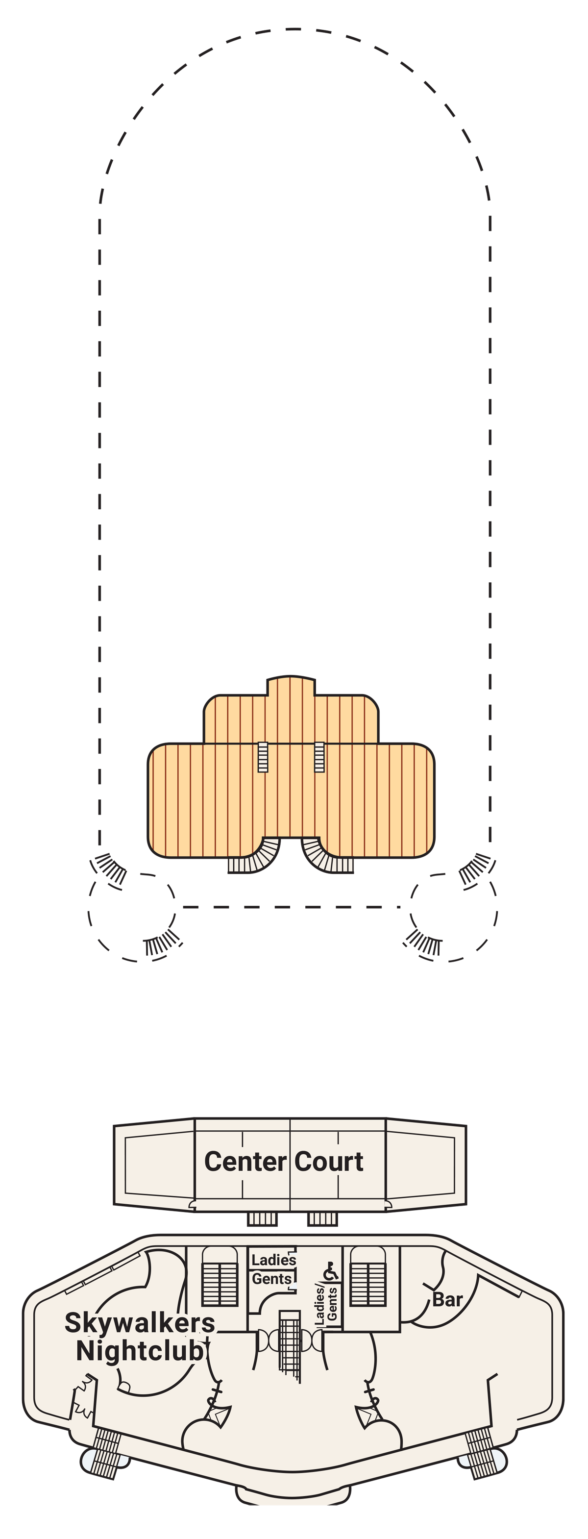 Sapphire Princess Deck 17 plan