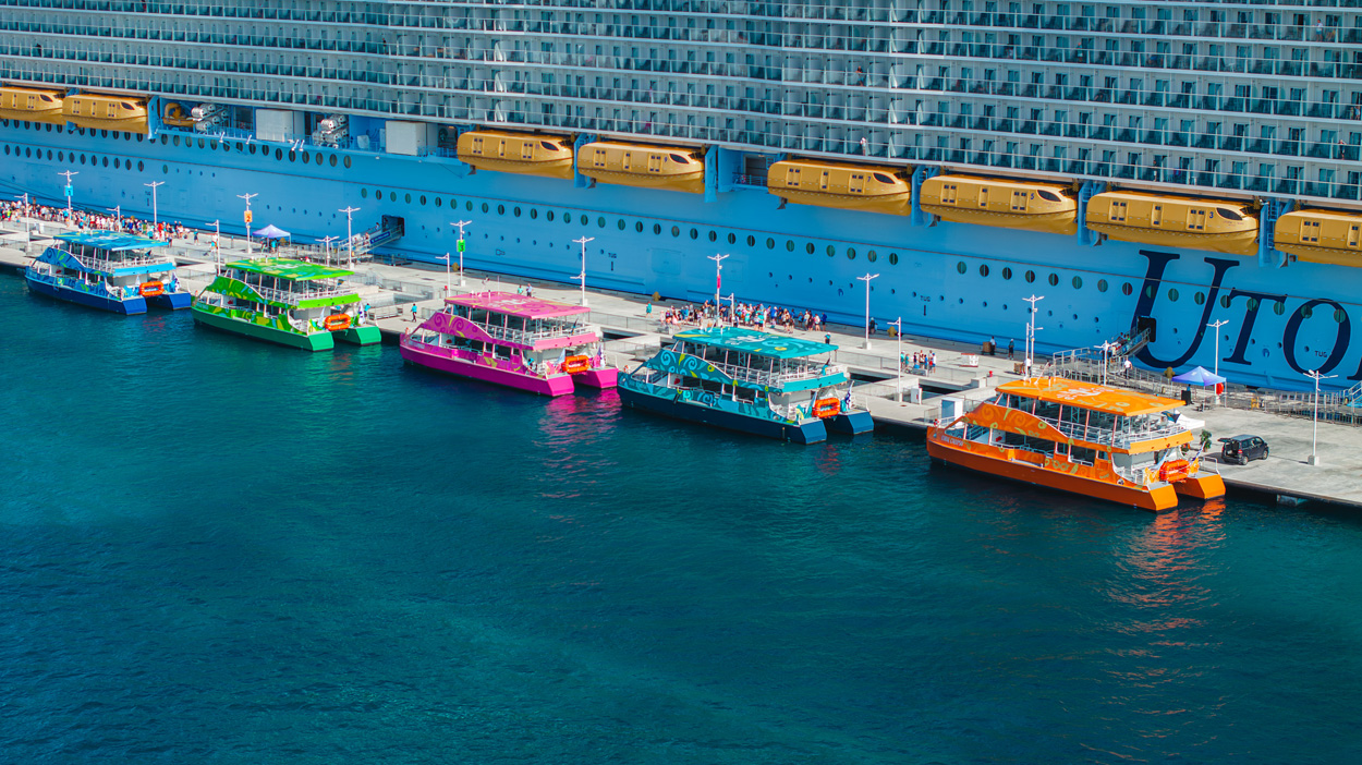 Royal Caribbean Debuts New, Vibrant Ferries for Royal Beach Club Paradise Island