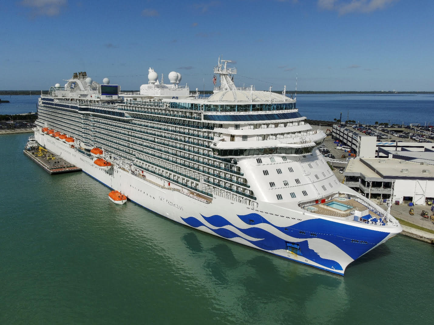 Port Canaveral Welcomes Princess Cruises' Sky Princess