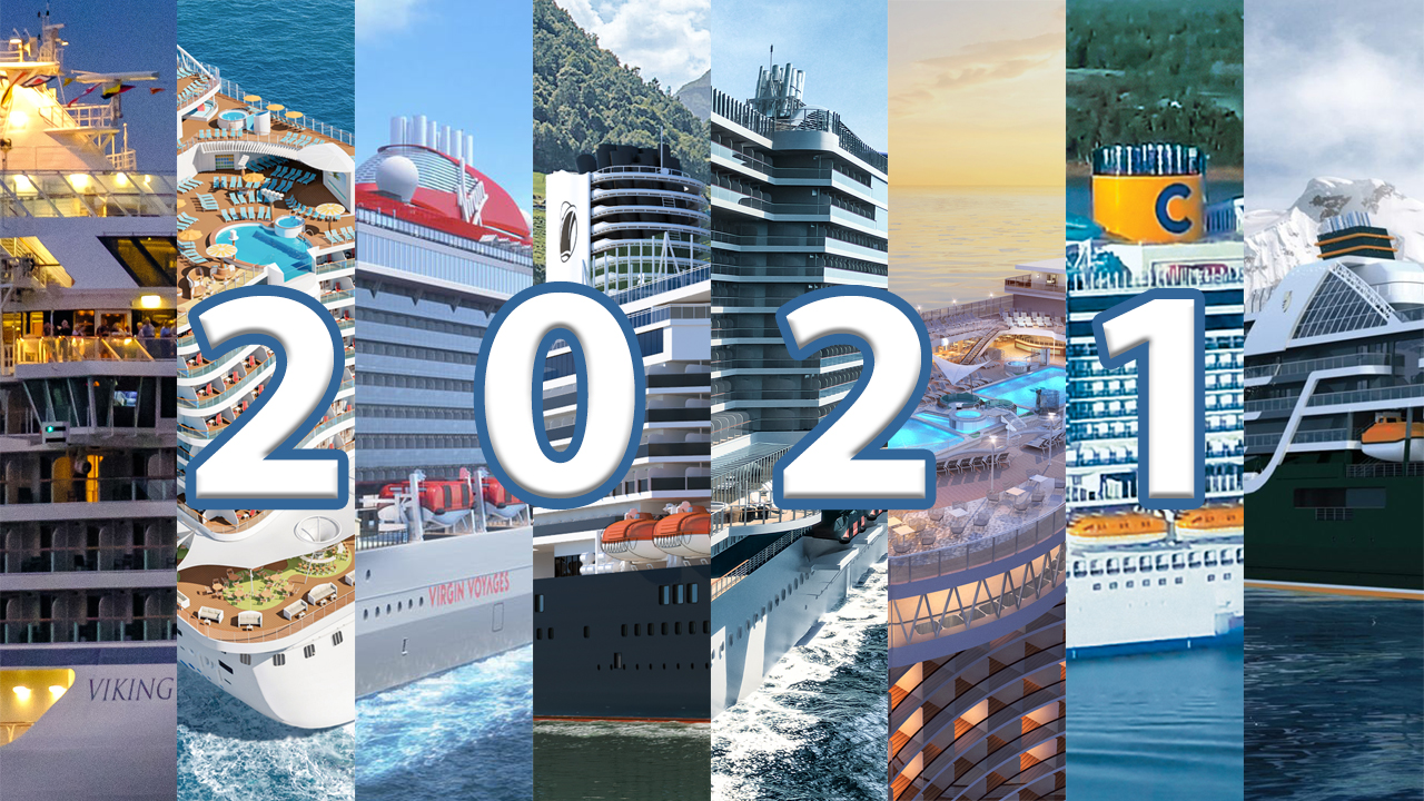 Top New Cruise Ships Launching in 2021