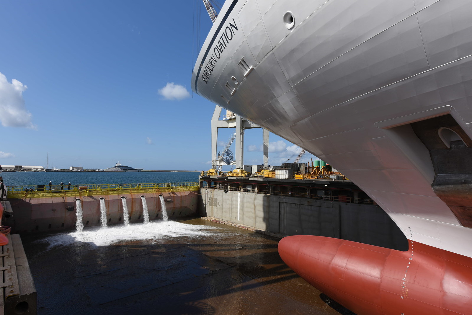 Construction Milestone for Seabourn Ovation