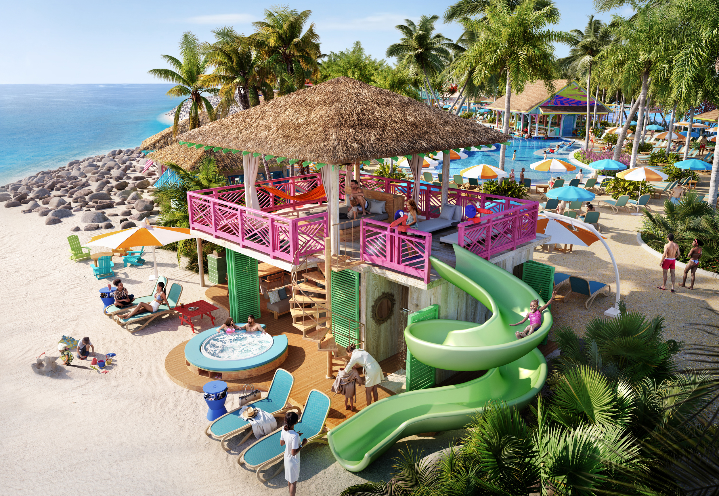 Royal Beach Club (Paradise Island) - Ultimate Family Cabana