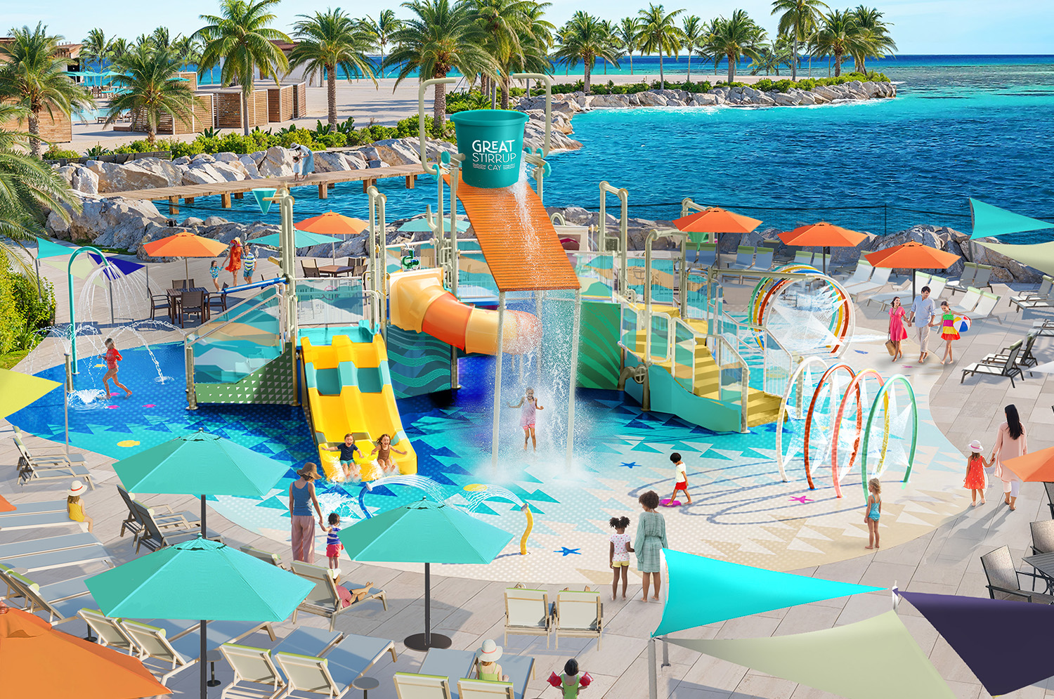 Great Stirrup Cay - Splash Harbor