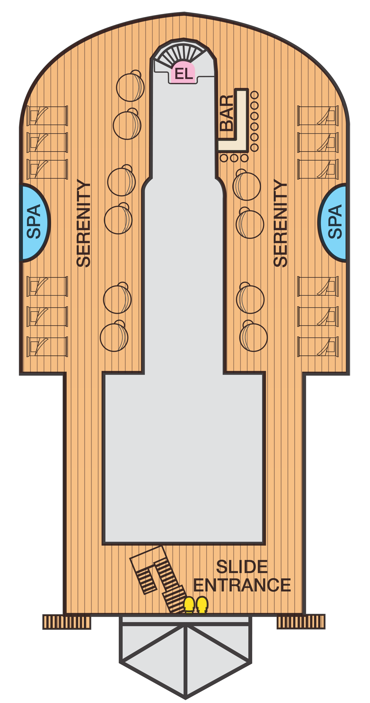 Carnival Breeze Deck 15 plan