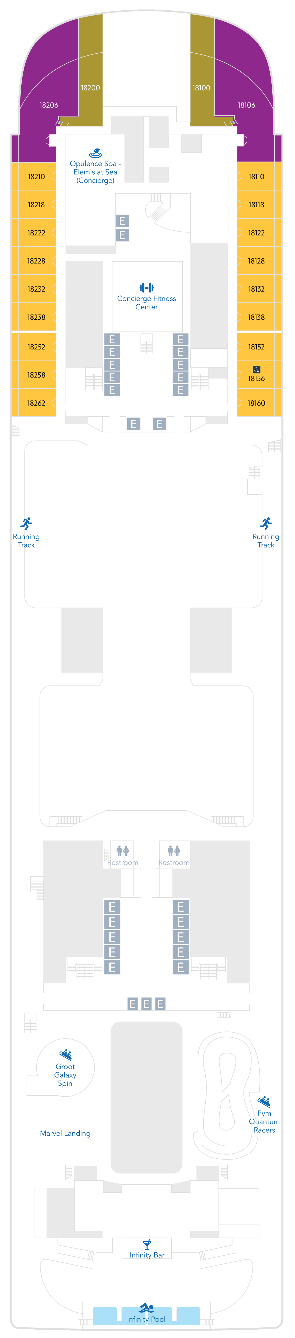 Disney Adventure Deck 18 plan