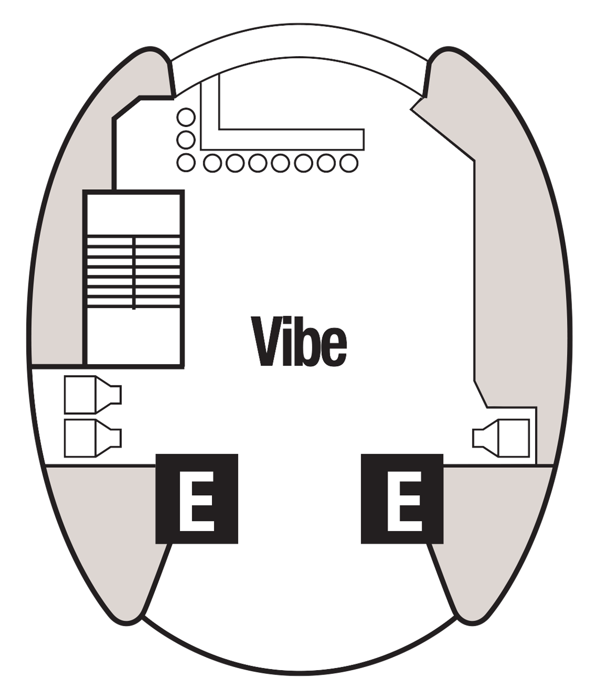 Disney Magic Sun Deck / Vibe Deck plan