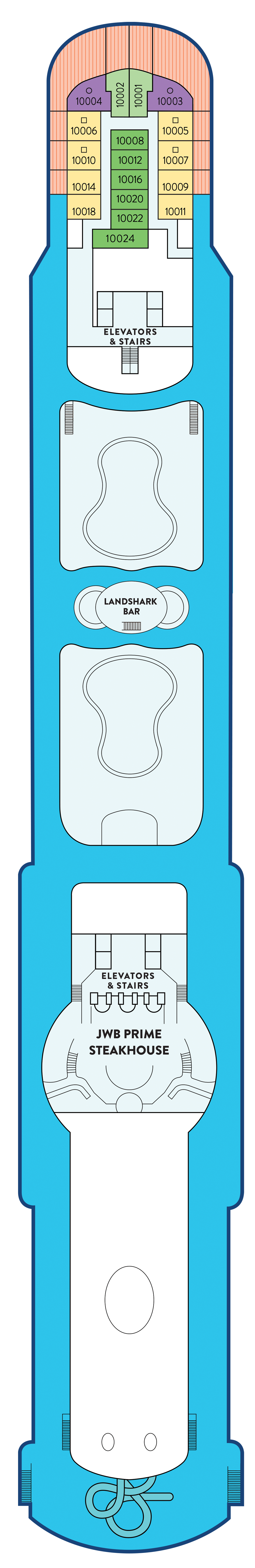 Islander Deck 10 plan
