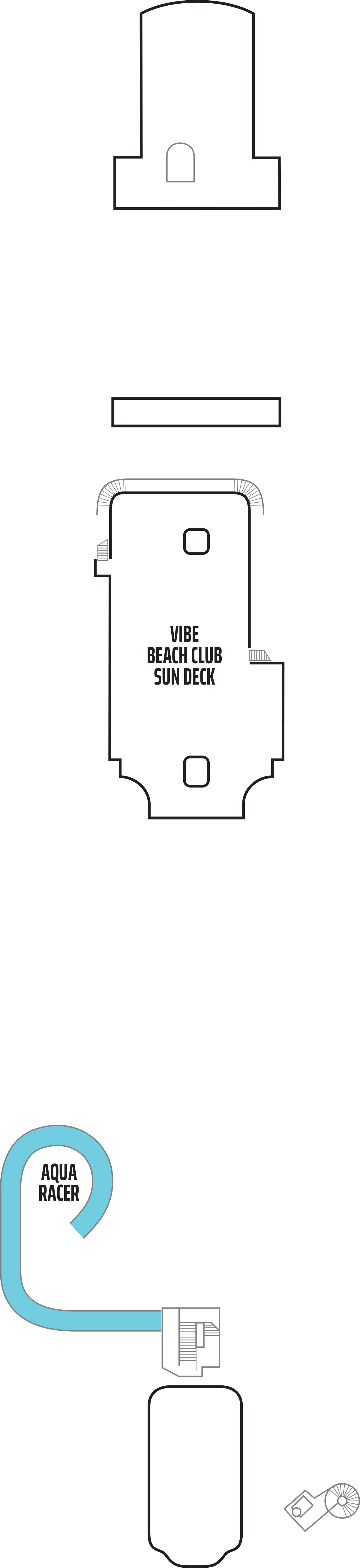 Norwegian Joy Deck 20 β Top Deck plan
