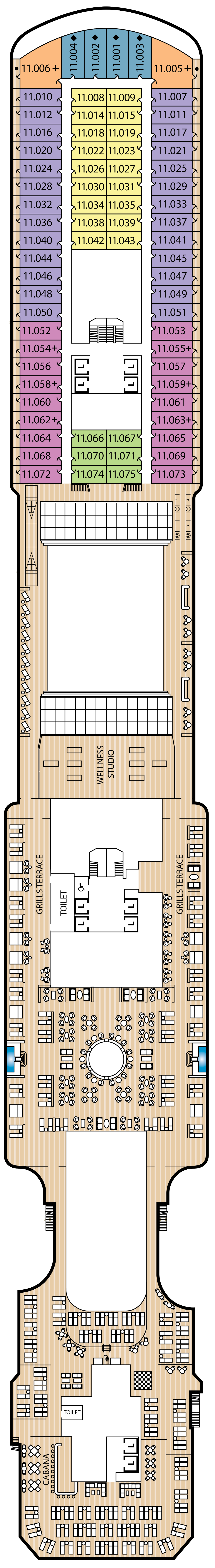 Queen Anne Deck 11 plan